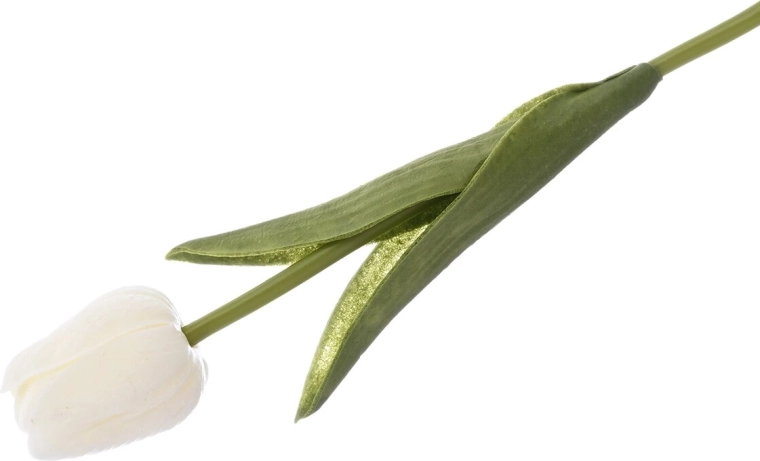 Umjetni tulipan bijeli 33 cm