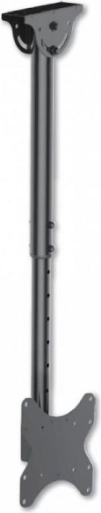 Stropni nosač za LCD/LED 23-42 inča, 50 kg, podesiv, crni