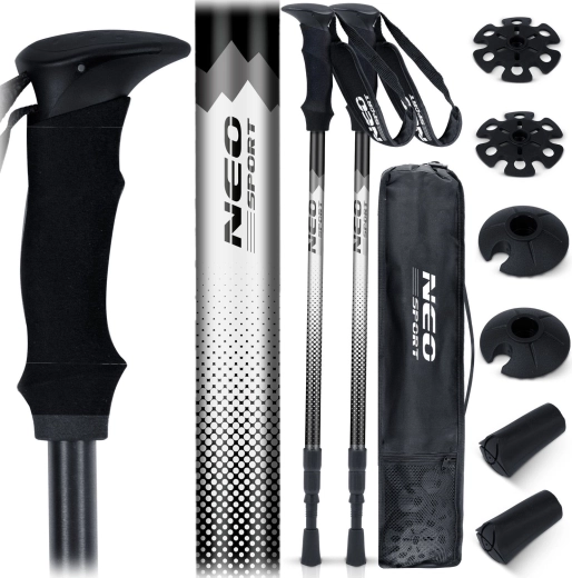 Trekking štapovi Neo-Sport NS-381 s antishock sustavom 65–135 cm