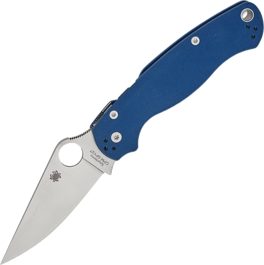 Džepni nož Spyderco Para Military 2 Cobalt Blue 8,8 cm, satin, G10