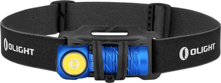Čeona i džepna svjetiljka OLIGHT Perun 2 Mini Blue CW, punjiva