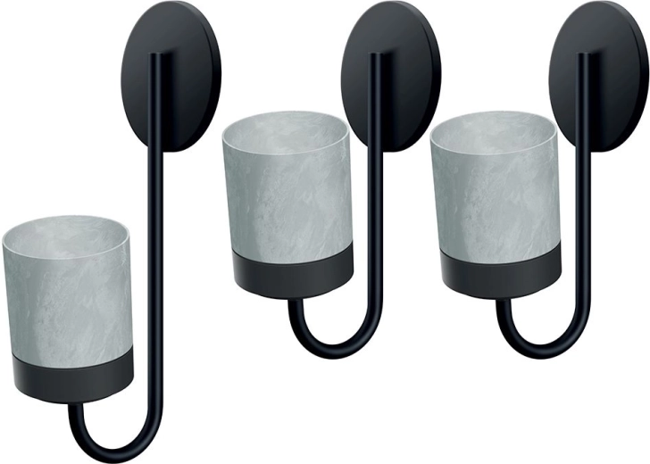 Viseće zidne žardinjere Bloomie Hanger Set, sive, set 3 kom