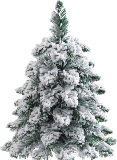 Realistično zasnježene grane