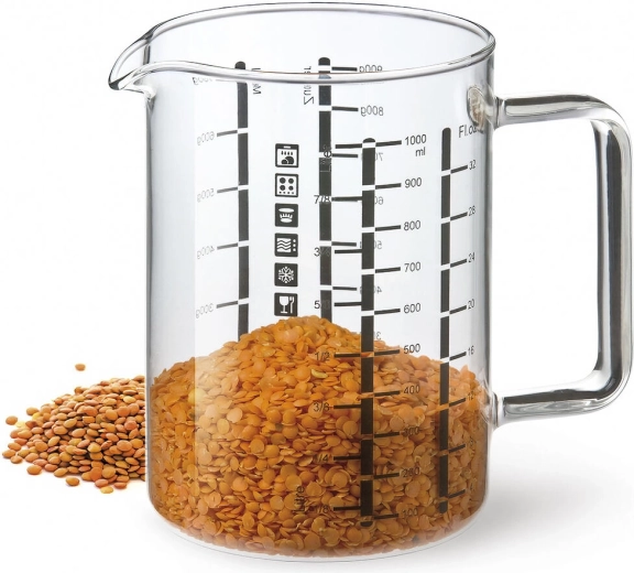 Kuhinjska mjerna čaša 0,5 l od stakla