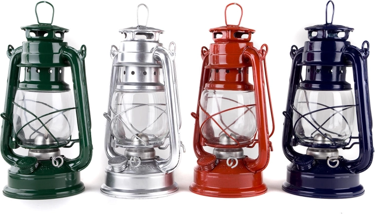 Petrolejska lampa 25 cm, mješavina boja