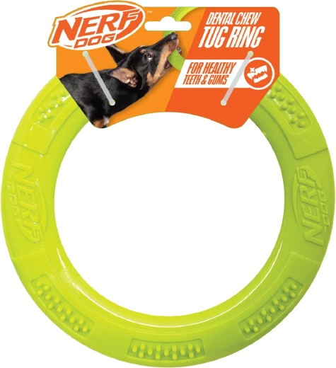 NERF Dog dentalna kružna povlačilica za pse 23 cm