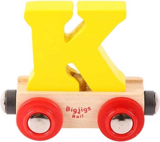 Vagona Bigjigs Rail slovo K