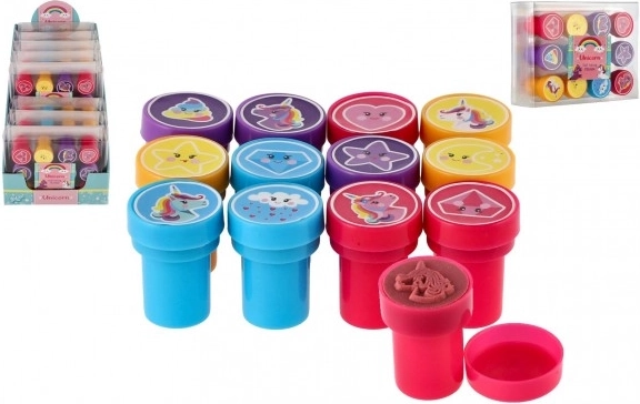 Samobojajući pečati s motivima jednoroga, set 12 kom u kutiji