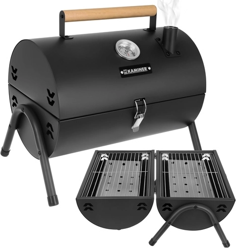 Dva roštilja i dvije posudice za ravnomjernu toplinu