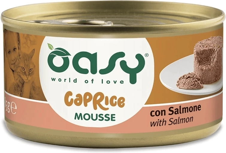 Oasy Caprice mousse s lososom 85 g