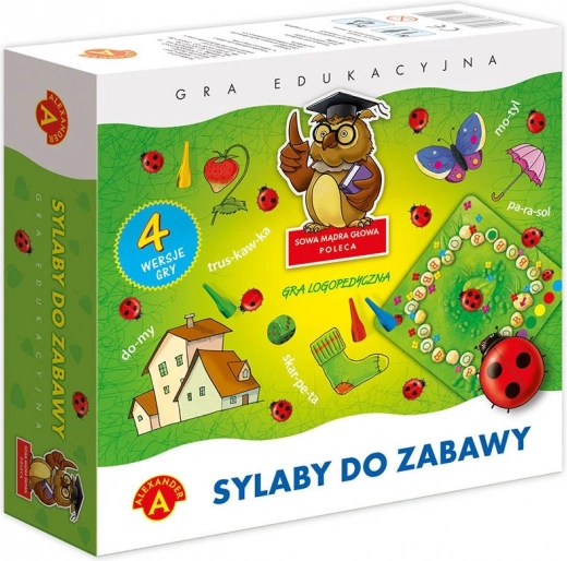 Edukativna igra Alexander - Mudra sova - slogovi za igru