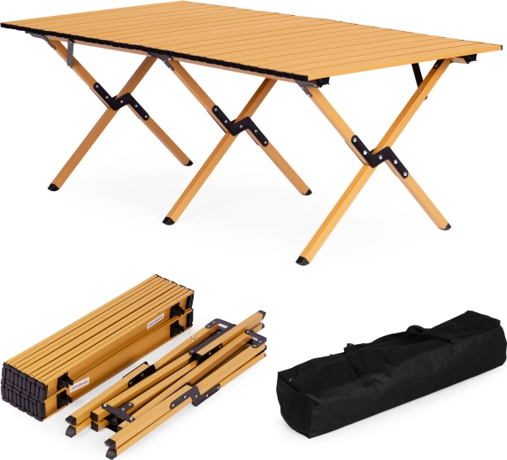 Sklopivi kamp stol 120 × 60 cm s torbom MultiGarden