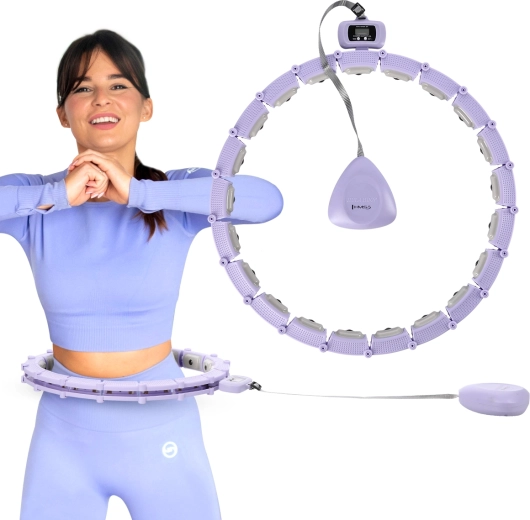 Podesivi masažni hula hoop s LCD brojačem