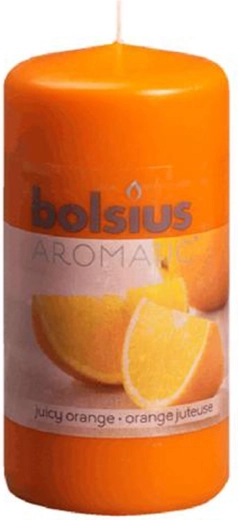 Mirisna svijeća stup naranča 5,9 × 12,1 cm