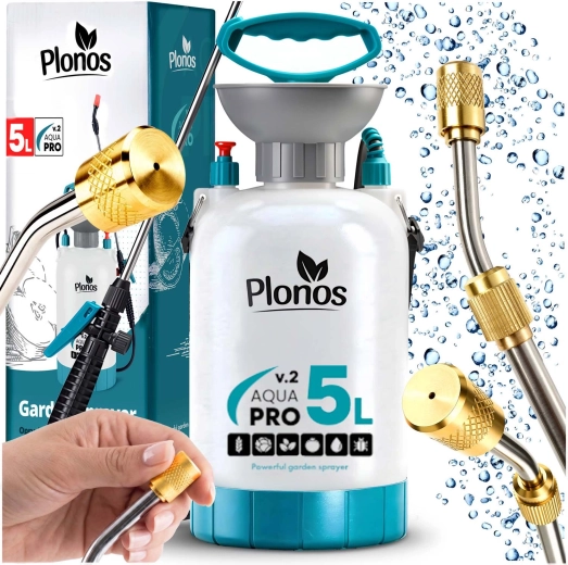 Tlačni ručni prskalica 5 l Plonos AQUA PRO
