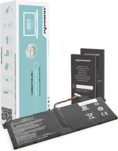Baterija Movano za prijenosno računalo Acer Aspire E3-111 (55 Wh, 3600 mAh)