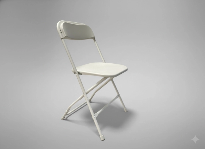Sklopiva catering stolica bijela