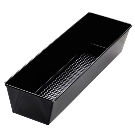 Rebrasta duguljasta posuda za pečenje s neljepljivom površinom 39 × 11 × 7,5 cm