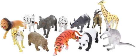 Safari životinje 22–30 cm, set