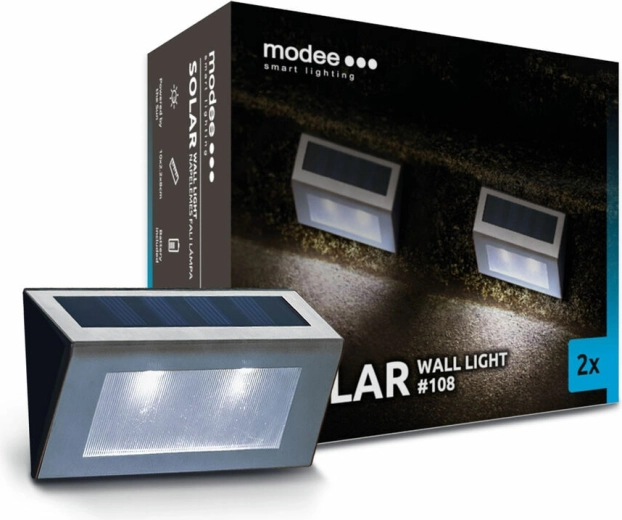 Modee Smart Lighting solarne zidne lampe, 2 kom