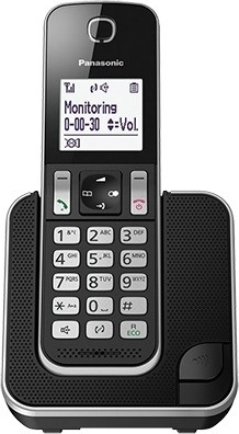 Bežični telefon Panasonic KX-TGD310 crni