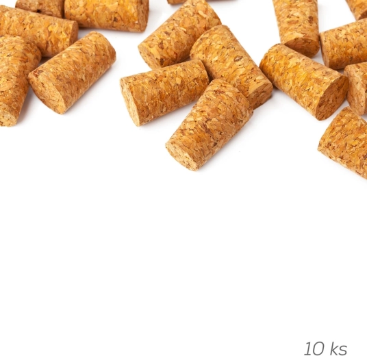 Stožasti čepovi od pluta 2,3/2,0 × 2,6 cm, 10 kom
