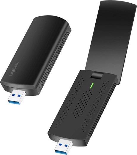USB Wi‑Fi 6E adapter s magnetskim postoljem LOGILINK