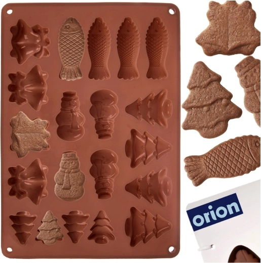 20 udubljenja u pet blagdanskih oblika