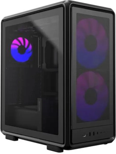 PC kućište MasterFrame 500 Mesh crno ARGB open‑frame