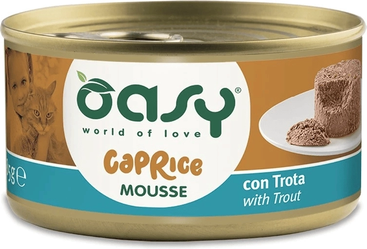 oasy caprice mousse s pastrvom 85 g