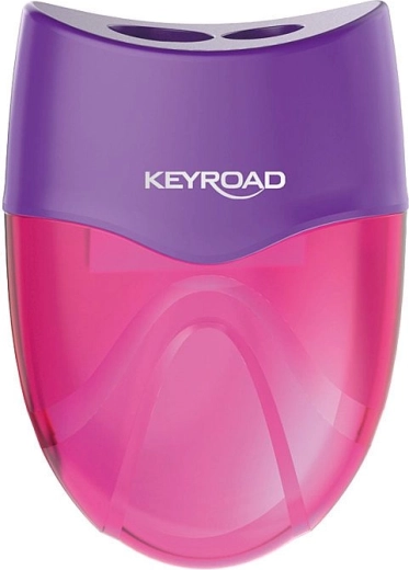 Šiljilo Keyroad Mellow Duo ružičasto