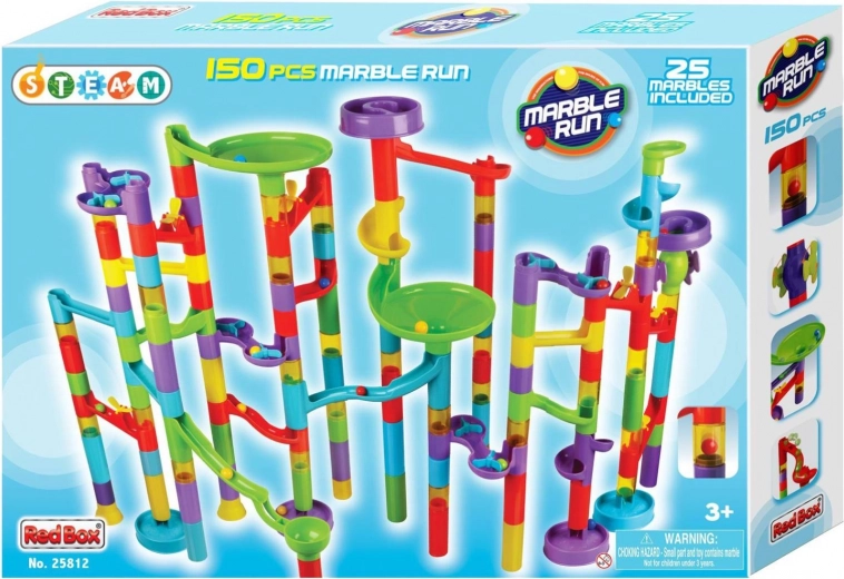 Plastična staza za kuglice, 150 dijelova u kutiji