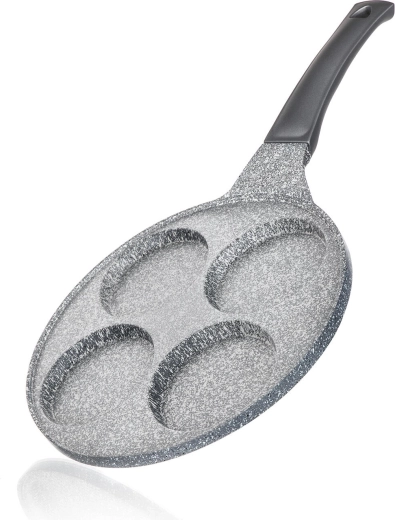 Tava za palačinke 26 cm s neprianjajućom površinom Granite Grey