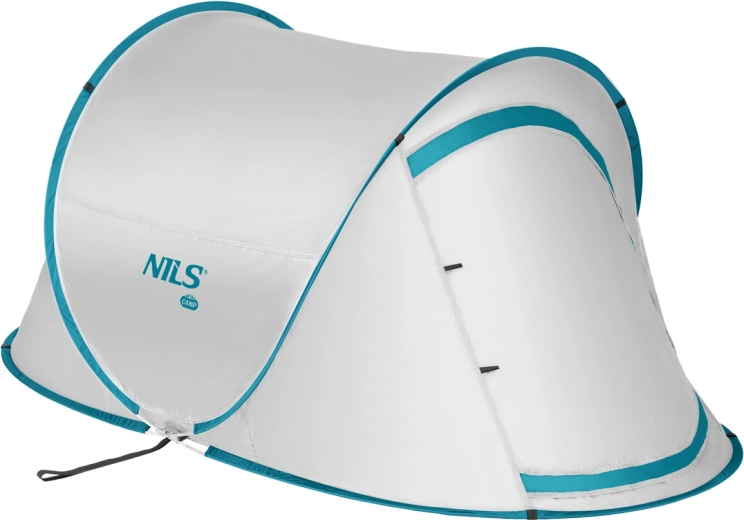 Samorazvijajući plažni šator NILS Camp, sivi