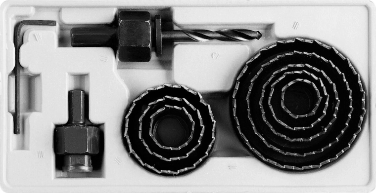 Set krunskih pila 19–64 mm, 11-dijelni