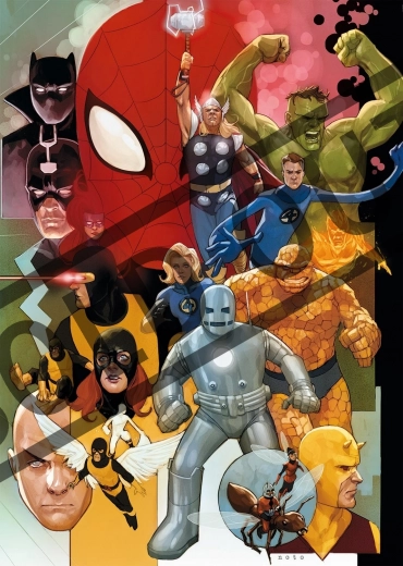 Puzzle 1000 dijelova MARVEL 80