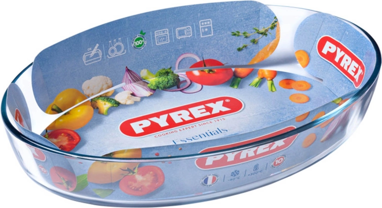 Zapekajuća ovalna posuda PYREX 3,1 l staklo 35 × 24 × 6 cm