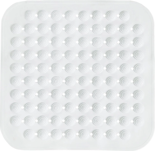 Protuklizna podloga za tuš od PVC-a 43,5 × 43,5 cm