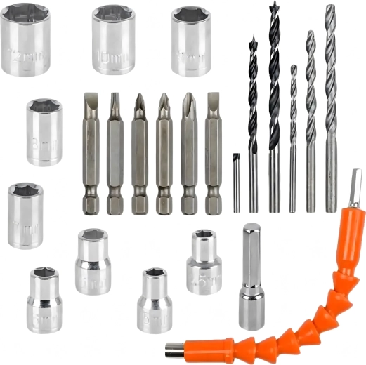 Kofer i pribor uključujući fleksibilni nastavak