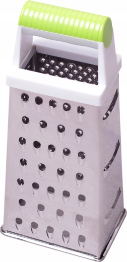 Četverostrana kuhinjska ribež Kamille od nehrđajućeg čelika