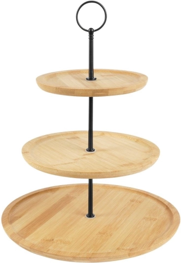 Prirodni bambus i stabilna metalna konstrukcija