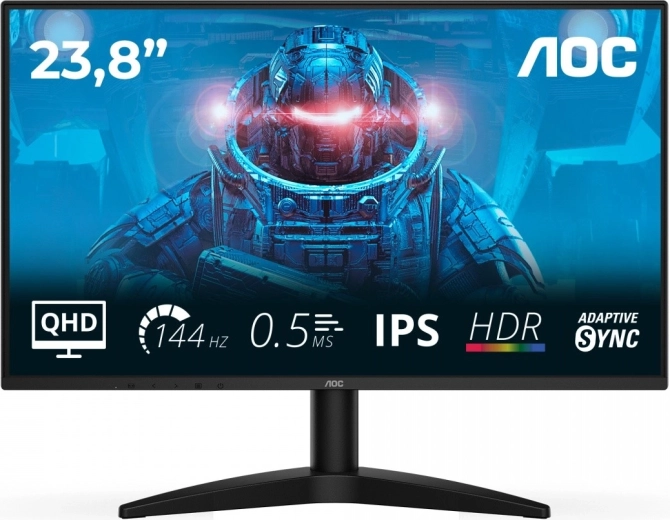 monitor 23,8" ips 144 hz s hdmi i displayportom