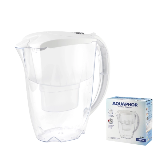 Filtarski vrč Aquaphor Simple 2,8 l bijeli