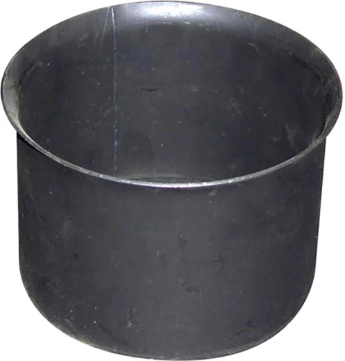 Zidna rozupnica dimnjaka, čelik 160 mm, crna