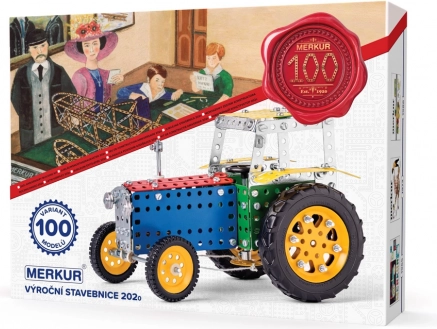 Merkur M2020 obljetnički konstrukcijski set, 753 dijela, 100 modela