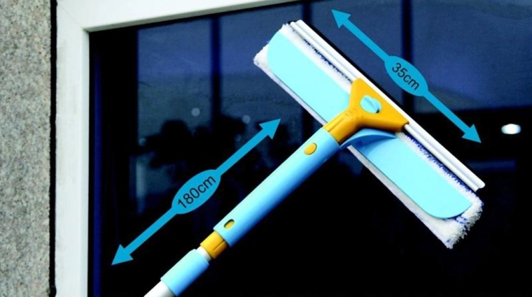 Brisač za prozore s teleskopskom drškom TORO