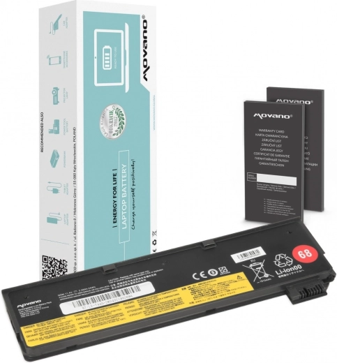 Movano baterija za Lenovo ThinkPad T440 / T450s / X240 / X260 / L450 / L460 2000 mAh 22 Wh