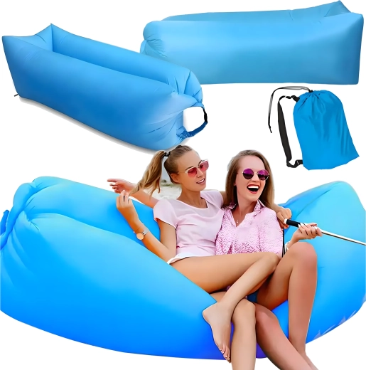 Napuhača plažna sofa (lazy bag) 200 × 70 cm s transportnom navlakom