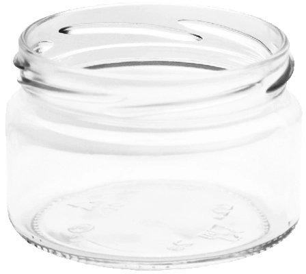 Staklenka 280 ml s navojem FI 82