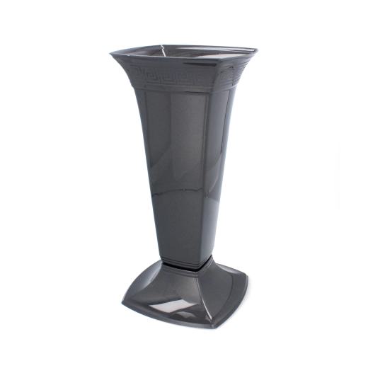 Visoki grobni flakon Etna grafitna metalik LAMELA